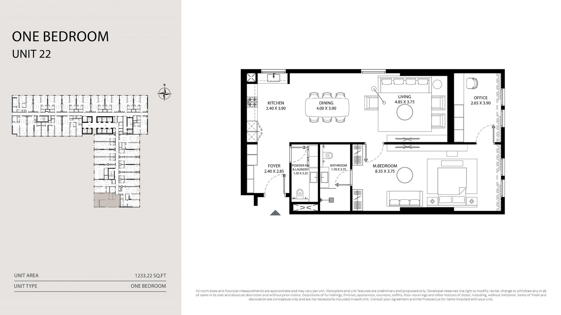 MAG 330 One Bedroom